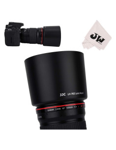 Parasol JJC LH-78II para Canon EF 135mm y 180mm - Reversible
