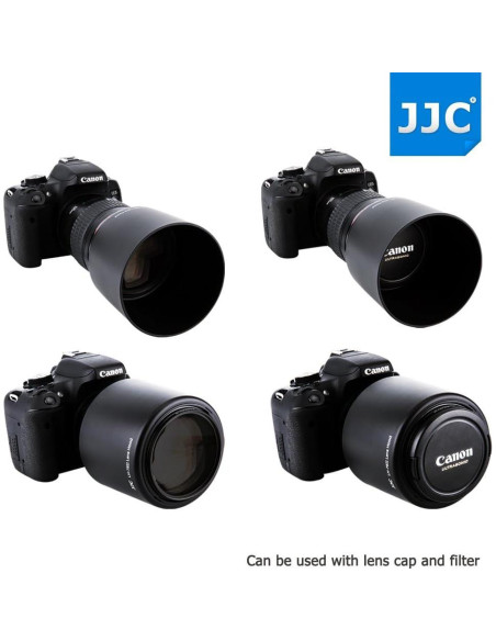 Parasol JJC LH-78II para Canon EF 135mm y 180mm - Reversible
