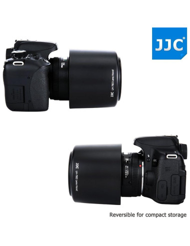 Parasol JJC LH-78II para Canon EF 135mm y 180mm - Reversible