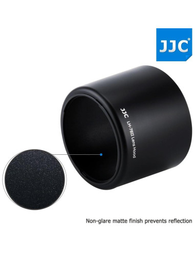 Parasol JJC LH-78II para Canon EF 135mm y 180mm - Reversible