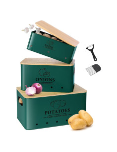 Juego de Almacenamiento de Verduras Dekosilave - 3 Contenedores