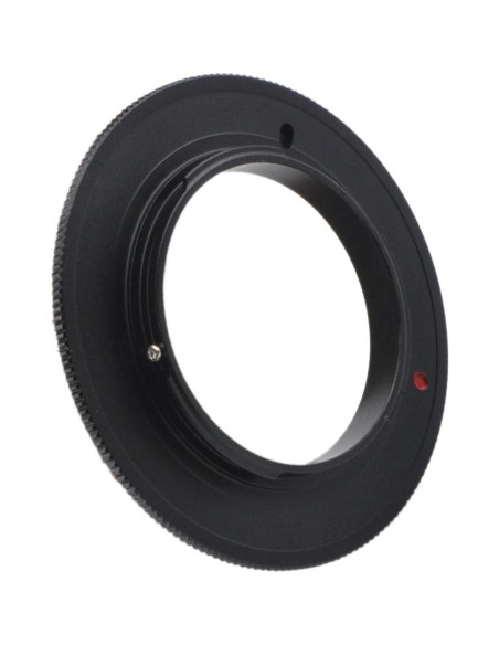 Anillo Adaptador Inverso Macro AMOPOFO 55mm para Cámaras M4/3 y DSLR