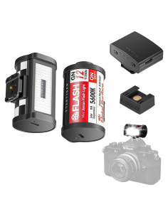 Flash Mini TTARTISAN M01 para Cámara, 5600K GN12, Batería Litio