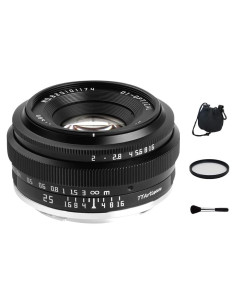 Lente TTArtisan 25mm F2 Manual para Canon RF - Gran Apertura