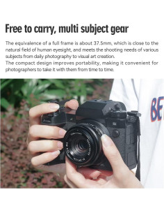 Lente TTArtisan 25mm F2 Manual para Canon RF - Gran Apertura 2