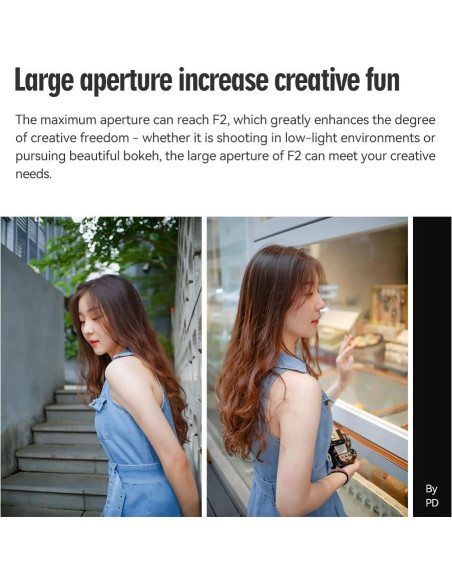 Lente TTArtisan 25mm F2 Manual para Canon RF - Gran Apertura