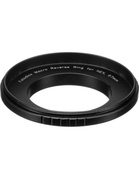 Adaptador de Montaje Inverso Fotodiox 67mm para Cámaras Sony E