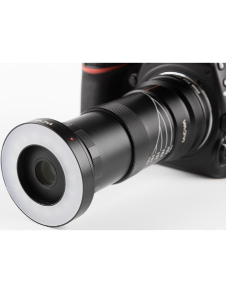 Anillo de Luz LED Frontal Laowa para Lente Macro 25mm f/2.8