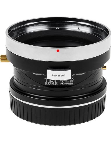 Adaptador Fotodiox Pro TLT ROKR para Lentes Bronica ETR a Fuji GFX