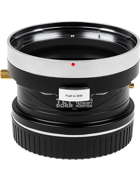 Adaptador Fotodiox Pro TLT ROKR para Lentes Bronica ETR a Fuji GFX