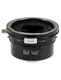 Adaptador Fotodiox TLT ROKR para Lentes Mamiya 645 en Fuji X