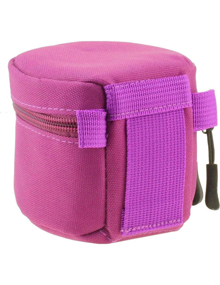 Funda Protectora de Lente de Cámara Navitech Morada 7cm - Resistente al Agua