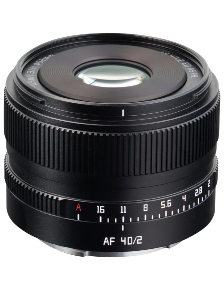 Lente TTARTISAN 40mm F2 para Sony E, enfoque automático