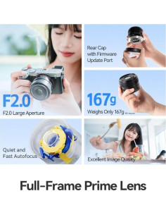 Lente TTArtisan 40mm F2 para Cámaras Nikon Z - Enfoque Automático 2