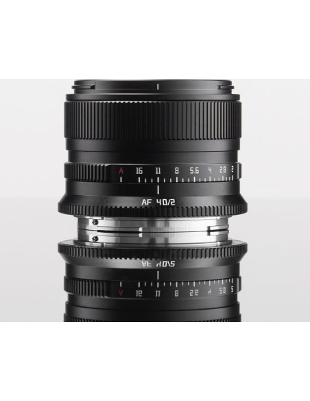 Lente TTArtisan 40mm F2 para Cámaras Nikon Z - Enfoque Automático