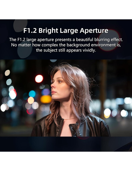 Lente Viltrox 56mm F1.2 para Fujifilm X, Autofoco, 1.15kg