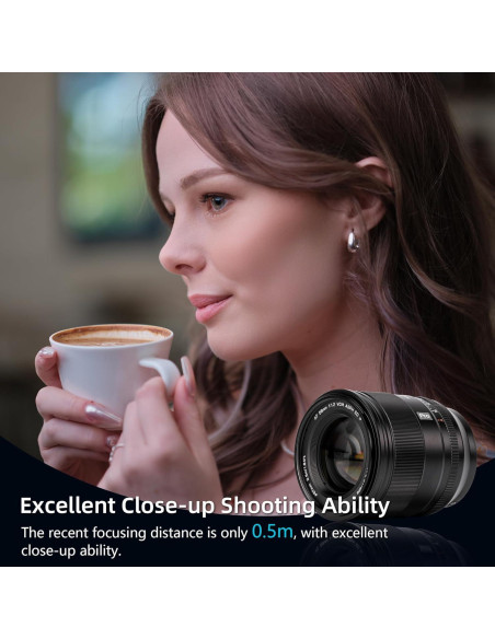 Lente Viltrox 56mm F1.2 para Fujifilm X, Autofoco, 1.15kg