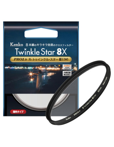 Filtro Cruzado Kenko PRO1D R-Twinkle Star 8-Linea 62mm