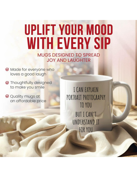 Taza Divertida de Cerámica 11 Oz - Regalo para Fotógrafos