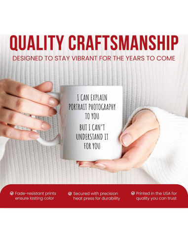 Taza Divertida de Cerámica 11 Oz - Regalo para Fotógrafos