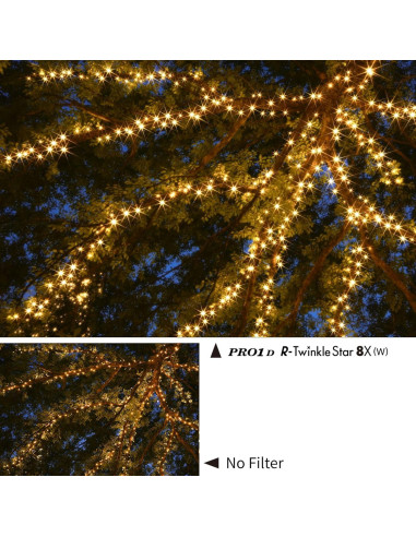 Filtro Cruzado Kenko PRO1D R-Twinkle Star 8-Linea 62mm