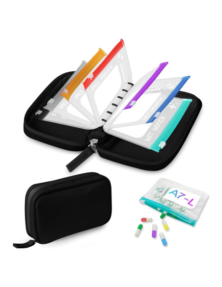 Organizador de Pastillas Grande Timueetech a Prueba de Agua