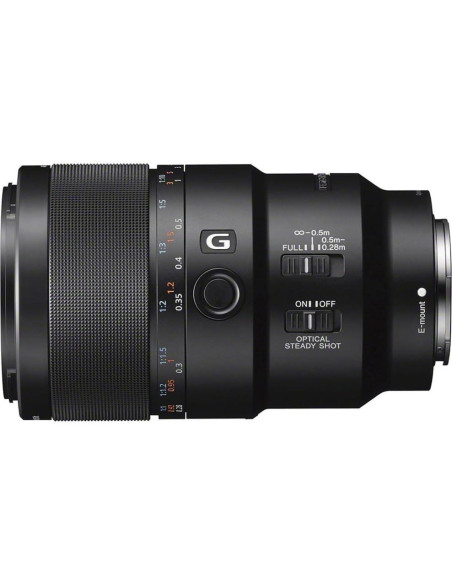 Lente Sony FE 90mm f/2.8 Macro G OSS + Kit de Filtros 7PC