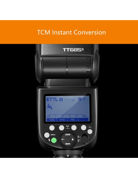 Flash Speedlight Godox TT685II-O con Disparador TTL Xpro-O