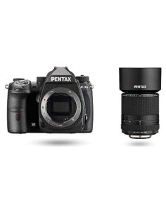 Cámara Pentax K-3 Mark III APS-C Negra con Lente 55-300mm