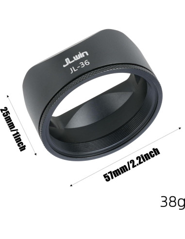 Capucha de Lente de Aluminio Fotga + Filtro UV para Fujifilm X100