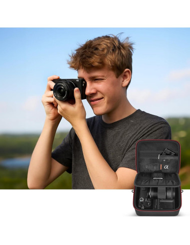 Funda Dura para Cámara Sony Alpha ZV-E10 A6400 A6000 370g