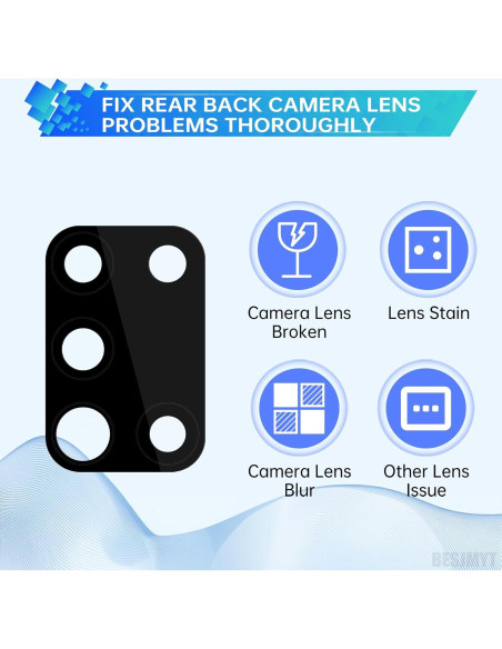 Reemplazo Lente Cámara Trasera Samsung Galaxy A31 + Kit Herramientas