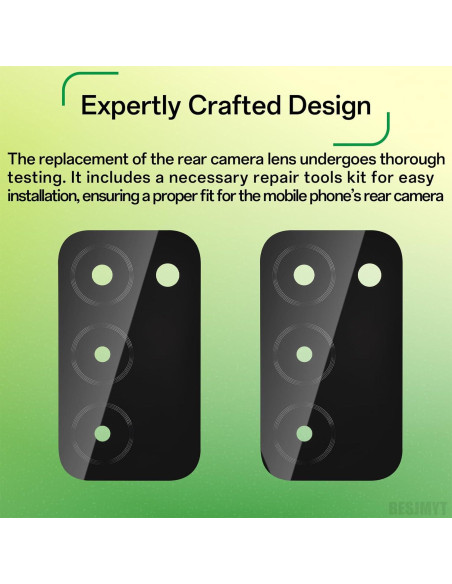 Paquete de 2 lentes de cámara trasera Samsung Galaxy A03s