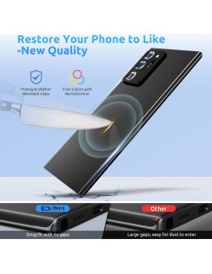 Cristal Trasero Samsung Galaxy Note 20 Ultra Eonpam Negro 2