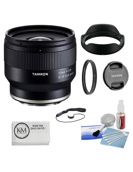 Lente Tamron 20mm f/2.8 Di III OSD M 1:2 para Sony E + Kit 5 Pzas