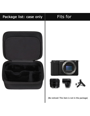 Funda de Almacenamiento Dura FBLFOBELI para Cámara Sony ZV E-10/ZV-1