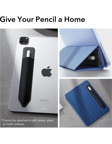 Estuche Elástico para Lápiz ESR Negro Compatible iPad