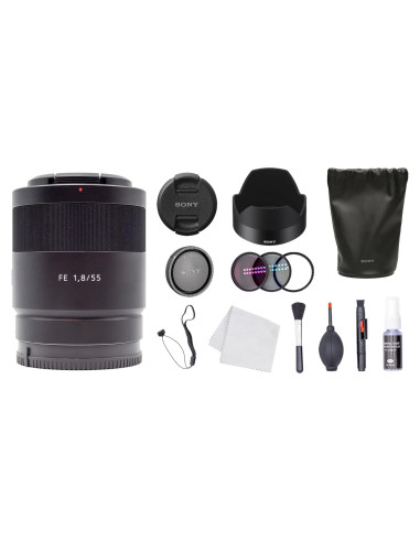 Lente Sony Sonnar T FE 55mm f/1.8 ZA para cámaras E