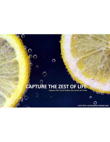 Lente de Acercamiento Hila Optics +10 Dioptrías para Pentax 50mm