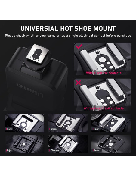 Flash Ulanzi F32 Speedlite GN32 5600K para Cámaras DSLR