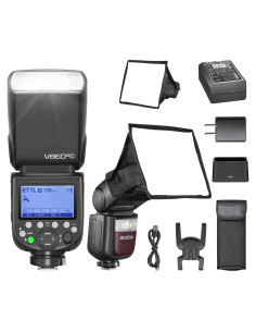 Flash Godox V860III-C para Canon TTL Li-Ion 2600mAh