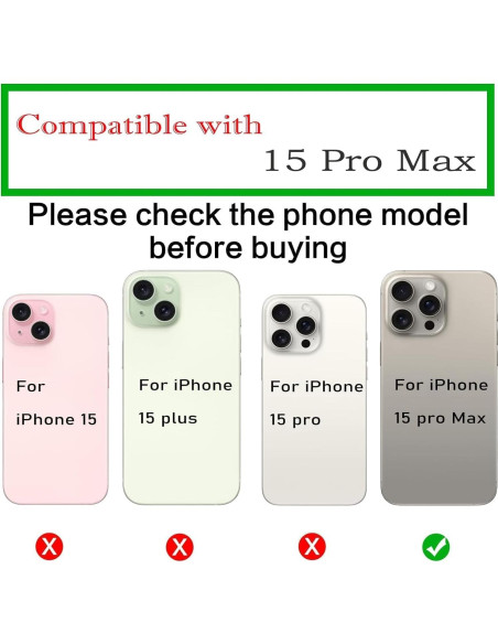 Reemplazo Cristal Lente Cámara iPhone 15 Pro Max 3pcs Set