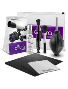 Kit de limpieza profesional Altura Photo para cámaras DSLR y sin espejo