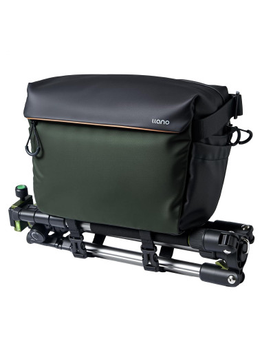 Bolsa de Mensajero Llano SHENZHEN Verde para Cámara DSLR