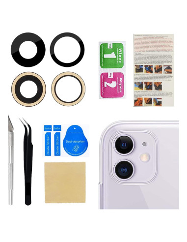 Reemplazo Lente de Cristal Cámara Trasera OEM iPhone 11