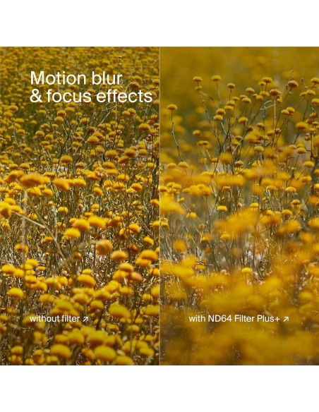 Kit de Filtros de Lente Urth 72mm 4-en-1 UV, CPL, ND64, ND8