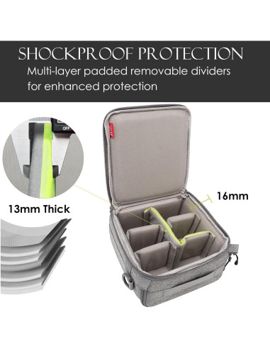 Bolsa de Inserción para Cámara DSLR SLR BD04AP 17.3x16cm
