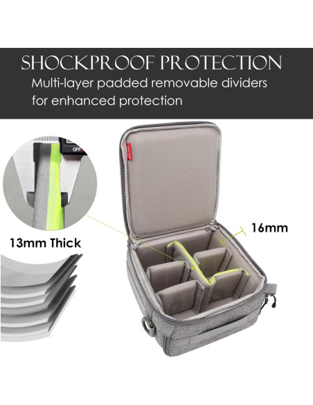 Bolsa de Inserción para Cámara DSLR SLR BD04AP 17.3x16cm