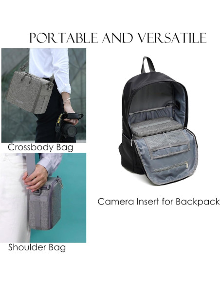 Bolsa de Inserción para Cámara DSLR SLR BD04AP 17.3x16cm