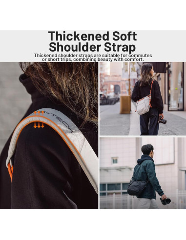 Bolsa de Cámara PGYTECH OneGo Negra 0.61 kg Compacta